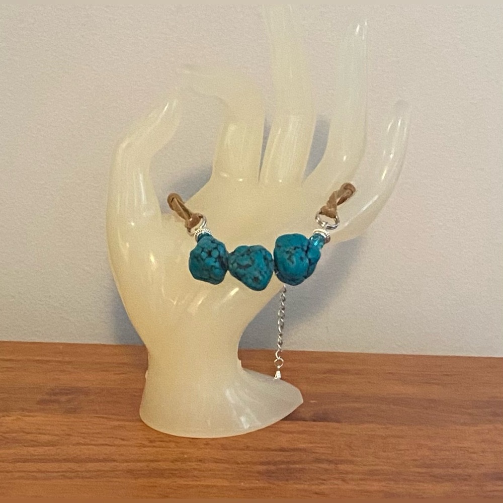 NEW Turquoise Howlite bracelet - Picture 3 of 8